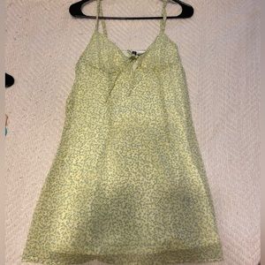 H&M Green/Yellow Sun Dress